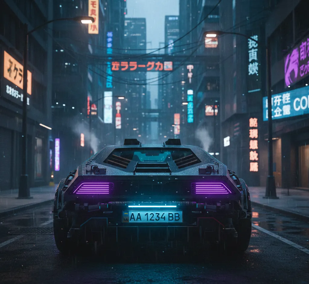 Live ANPR stream frame